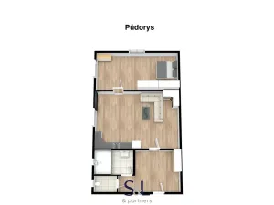 Pronájem bytu 2+kk, Nový Bor, Lesná, 49 m2