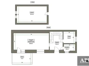 Pronájem rodinného domu, Nivnice, Dr. Kachníka, 76 m2