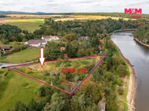Prodej pozemku pro bydlení, Albrechtice nad Vltavou, 4440 m2