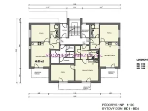 Prodej bytu 2+kk, Nový Bor, 86 m2
