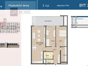 Prodej bytu 3+kk, Velké Přílepy, Klikatá, 91 m2