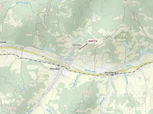 Dražba lesa, Hovězí, 550 m2