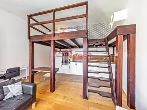Pronájem bytu 2+kk, Praha - Libeň, Ve vrchu, 50 m2