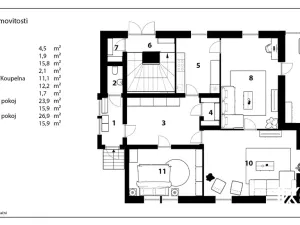 Prodej rodinného domu, Varnsdorf, Legií, 260 m2