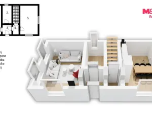 Prodej rodinného domu, Vysoká Srbská, 120 m2