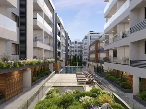 Prodej bytu 1+1, Larnaka, Kypr, 50 m2