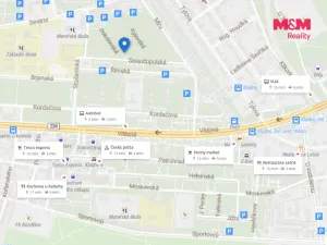 Pronájem bytu 1+1, Kladno, Sevastopolská, 29 m2