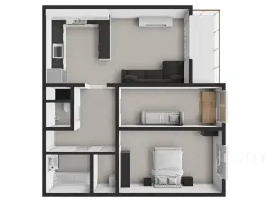 Prodej bytu 3+kk, Praha - Uhříněves, Oty Bubeníčka, 57 m2