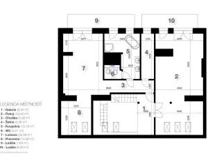 Prodej bytu 5+kk, Praha - Nové Město, Na Moráni, 273 m2