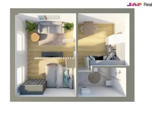 Prodej bytu 2+kk, Brno, Holzova, 33 m2