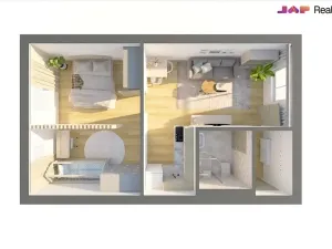Prodej bytu 2+kk, Brno, Holzova, 41 m2
