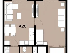 Prodej bytu 2+kk, Benecko, 55 m2