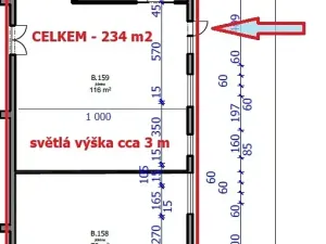 Pronájem skladu, Louny, Postoloprtská, 234 m2