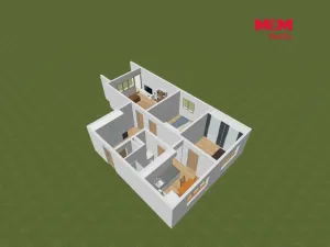 Prodej bytu 3+1, Líně, Vodárenská, 61 m2