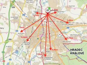 Prodej zahrady, Hradec Králové, 275 m2