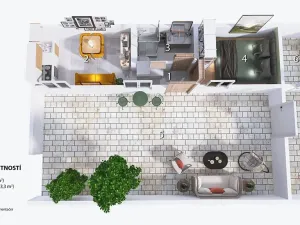 Prodej bytu 2+kk, Brno, Tišnovská, 30 m2