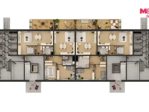 Prodej bytu 1+kk, Čestice, 50 m2