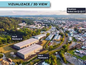 Pronájem skladu, Písek, 7000 m2