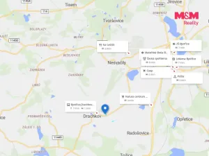Prodej pole, Bystřice - Drachkov, 17069 m2