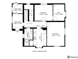 Prodej rodinného domu, Hořešovičky, 256 m2