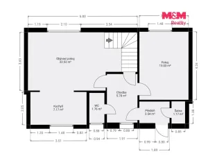 Pronájem rodinného domu, Dolní Beřkovice, Dolní hájek, 100 m2