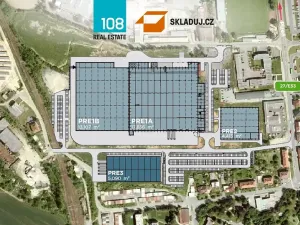 Pronájem skladu, Přeštice, Průmyslová, 5309 m2