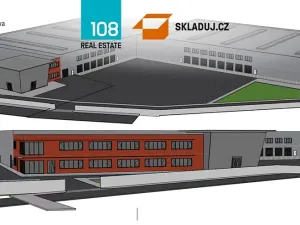 Pronájem skladu, Zápy, 5000 m2