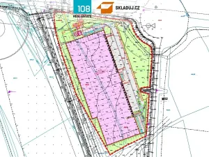 Pronájem skladu, Lovosice, Terezínská, 24700 m2