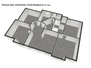 Prodej komerční nemovitosti, České Budějovice, Chelčického, 489 m2