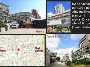 Pronájem bytu 1+kk, Praha - Stodůlky, Sluneční náměstí, 44 m2