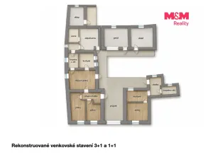Prodej rodinného domu, Blansko - Lažánky, 275 m2