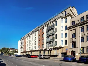 Pronájem bytu 1+kk, Praha - Holešovice, Jankovcova, 38 m2