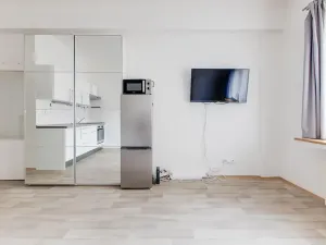 Pronájem bytu 1+kk, Praha - Karlín, Sokolovská, 28 m2