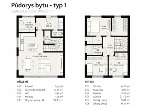 Prodej bytu 4+kk, Ostrava, 110 m2