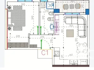 Prodej bytu 2+kk, Golem, Albánie, 65 m2