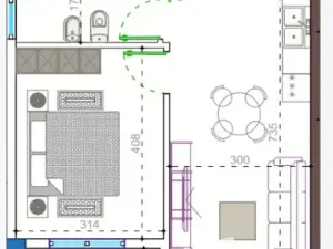 Prodej bytu 2+kk, Golem, Albánie, 51 m2
