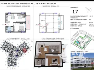 Prodej bytu 2+kk, Qerret, Albánie, 60 m2