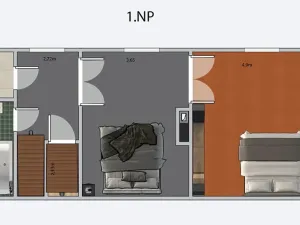 Prodej rodinného domu, Krupá, 120 m2