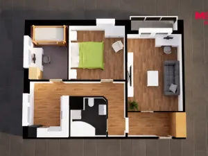 Prodej bytu 3+1, Jablonec nad Nisou, Liberecká, 62 m2