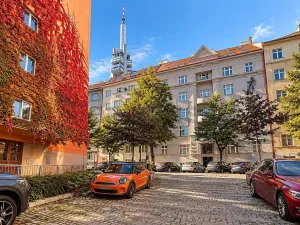 Pronájem bytu 1+kk, Praha - Žižkov, Čajkovského, 31 m2