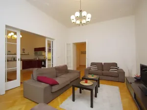 Pronájem bytu 3+1, Praha - Vinohrady, Mánesova, 108 m2