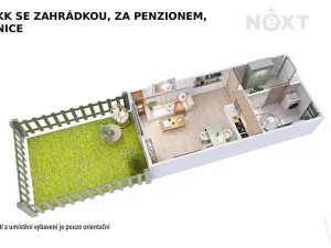 Pronájem bytu 1+kk, Mohelnice, Za Penzionem, 27 m2