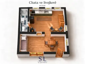 Pronájem chaty, Zákupy, 40 m2