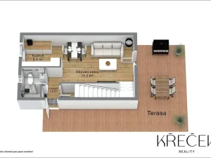 Prodej rodinného domu, Třebíč, Chelčického, 52 m2