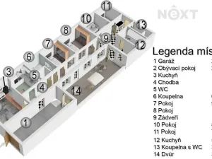 Prodej rodinného domu, Lanžhot, Kostická, 220 m2