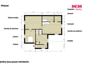 Prodej rodinného domu, Nýřany, Tyršova, 98 m2