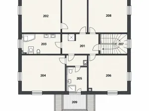 Prodej rodinného domu, Jesenice, Labutí, 238 m2
