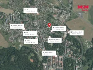 Pronájem bytu 2+1, Františkovy Lázně, Česká, 53 m2