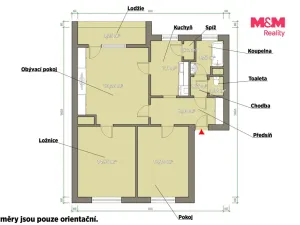 Pronájem bytu 3+1, Klatovy - Klatovy III, U Pazderny, 74 m2