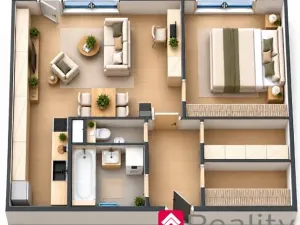 Prodej bytu 2+kk, Pohořelice, Znojemská, 60 m2